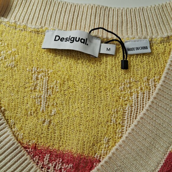 Desigual V-Neck Sweater - Picture 3 of 9